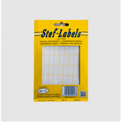 STEF ΕΤΙΚΕΤΤΕΣ ΑΥΤΟΚΟΛΛΗΤΕΣ 009x023mm 54/Φ. ΛΕΥΚΕΣ 40Φ. STEF ΕΤΙΚΕΤΤΕΣ ΑΥΤΟΚΟΛΛΗΤΕΣ 009x023mm 54/Φ. ΛΕΥΚΕΣ 40Φ.